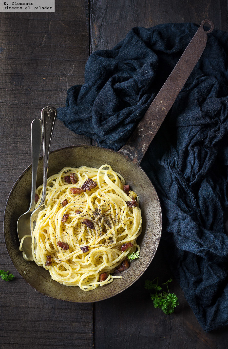 Cómo hacer espaguetis carbonara. Receta - PACO ALOY
